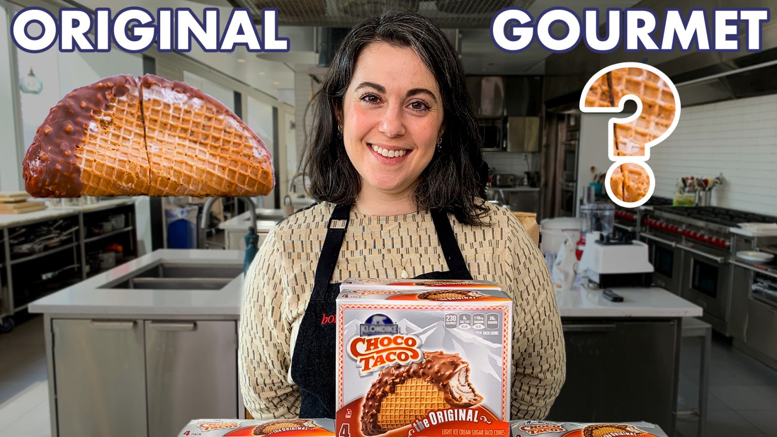 Pastry Chef Attempts to Make Gourmet Choco Tacos Part 1