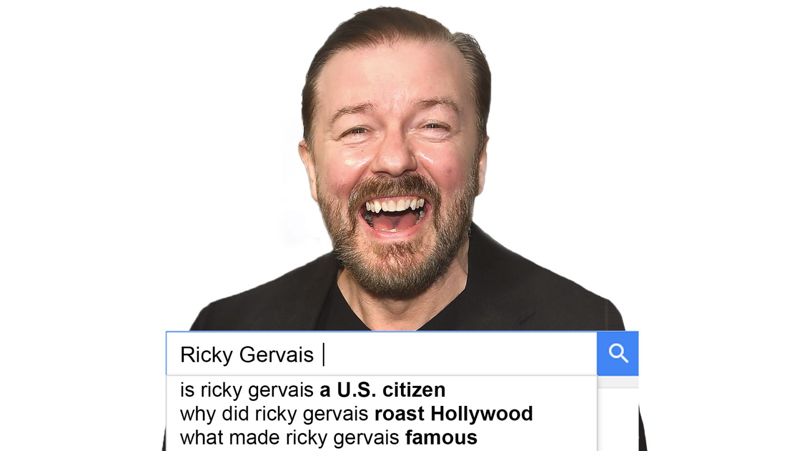 Ricky Gervais Answers the Web's Most Searched Questions