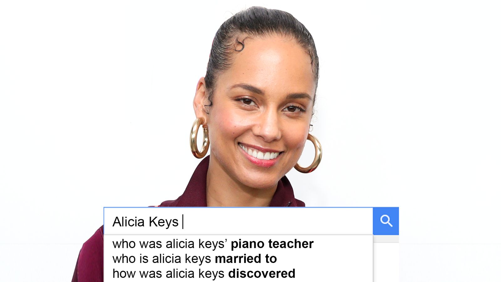 Alicia Keys Answers the Web's Most Searched Questions