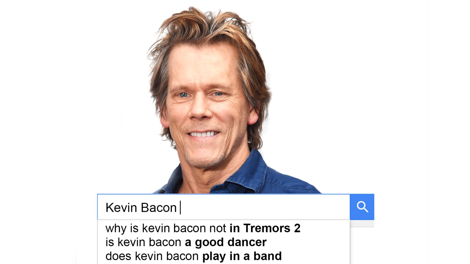 Kevin Bacon Answers the Web's Most Searched Questions