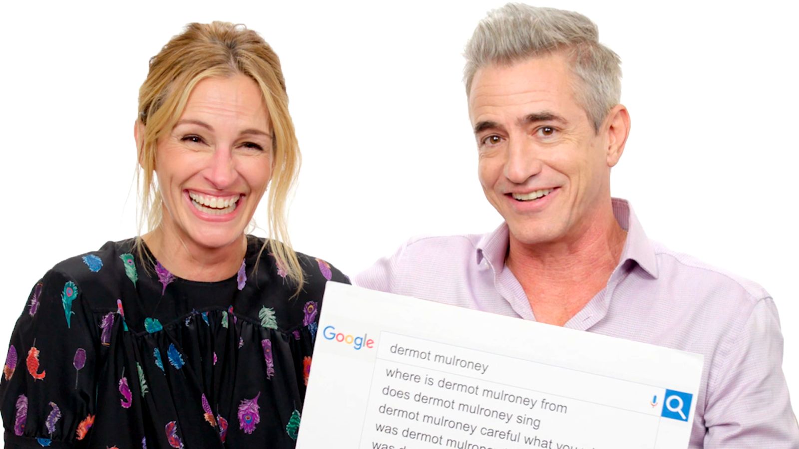 Julia Roberts & Dermot Mulroney Answer the Web's Most Searched Questions