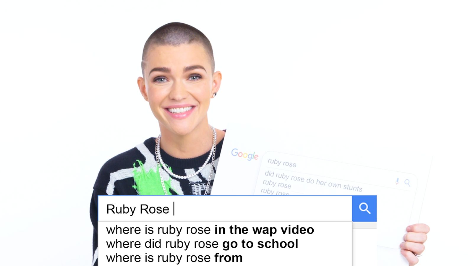 Ruby Rose Answers the Web's Most Searched Questions