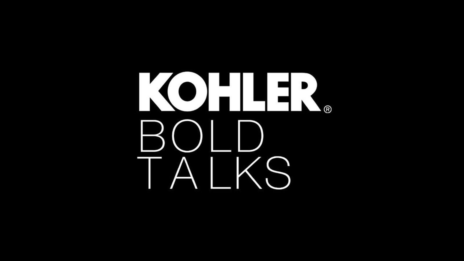 Kohler Bold Talks with Shabnam Gupta and Abin Chaudhuri I Moderated by Madhav Raman