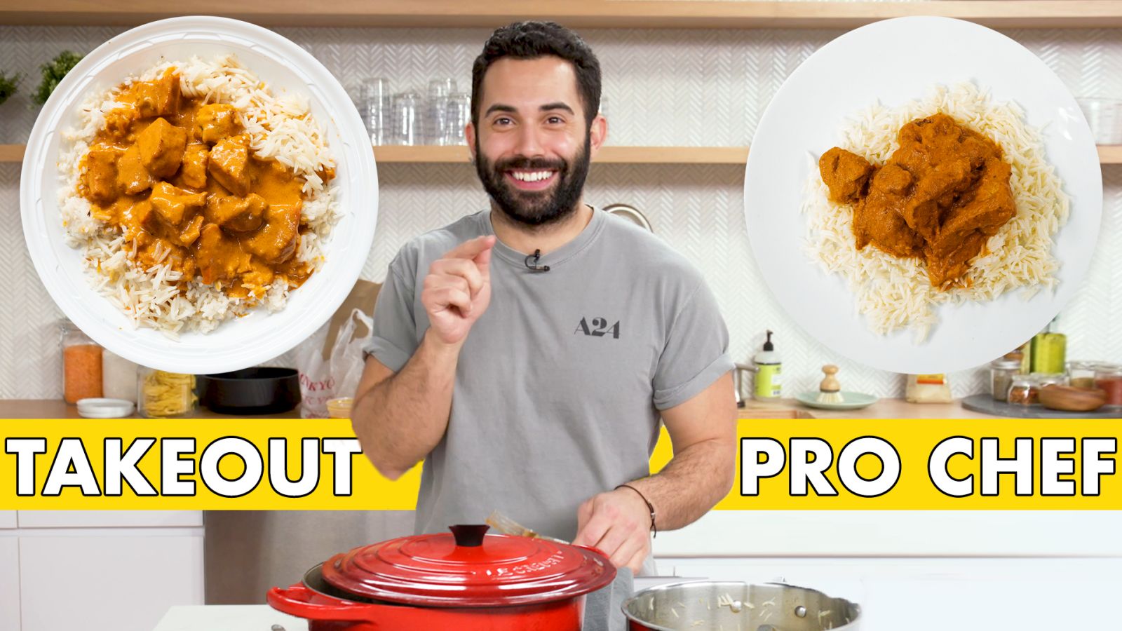 Pro Chef Tries to Make Chicken Tikka Masala Faster Than Delivery