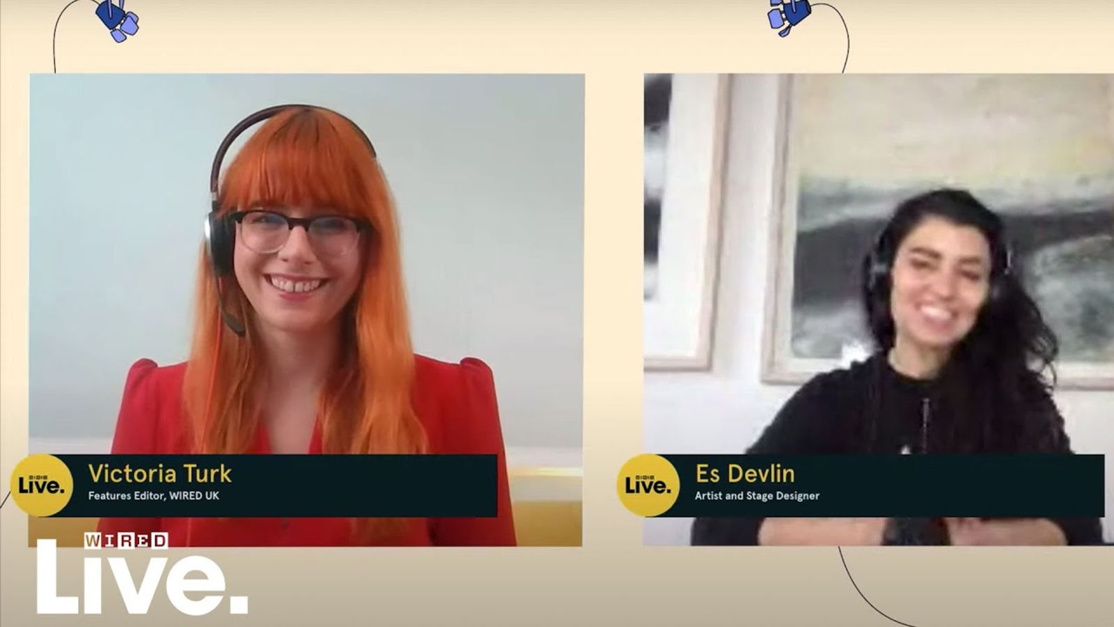 Using AI as a creative tool with artist and stage designer Es Devlin | WIRED Live