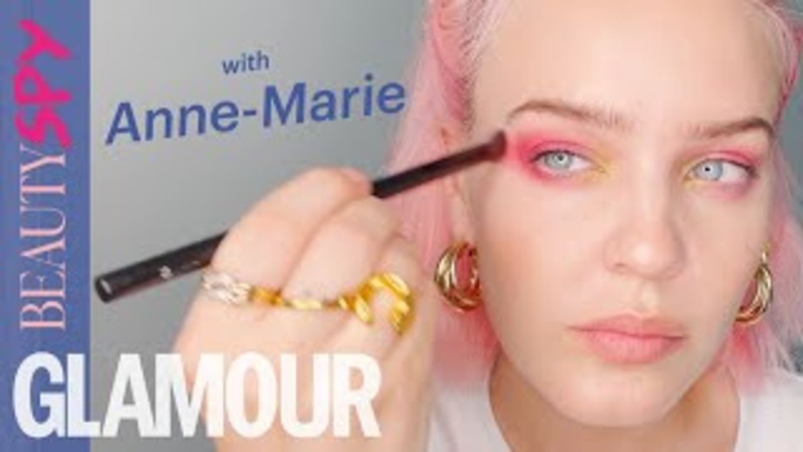 Anne-Marie On Her Pink bob提款Hair How-To & Self-Love Journey | GLAMOUR Beauty Spy