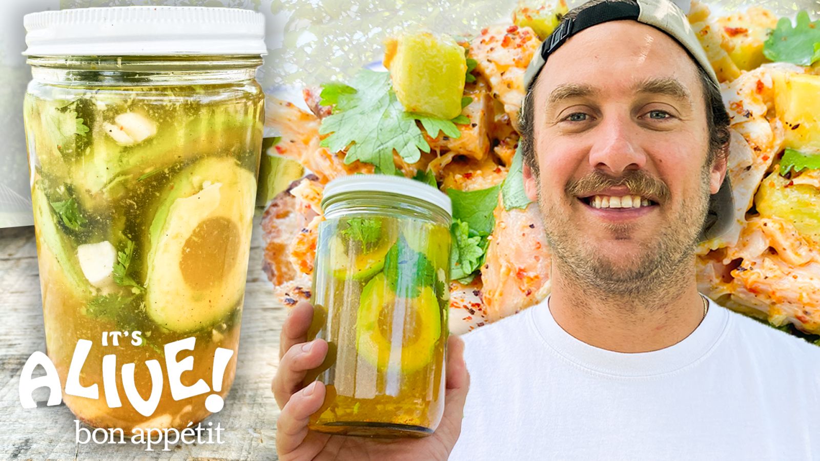 Brad Makes Pickled Avocado