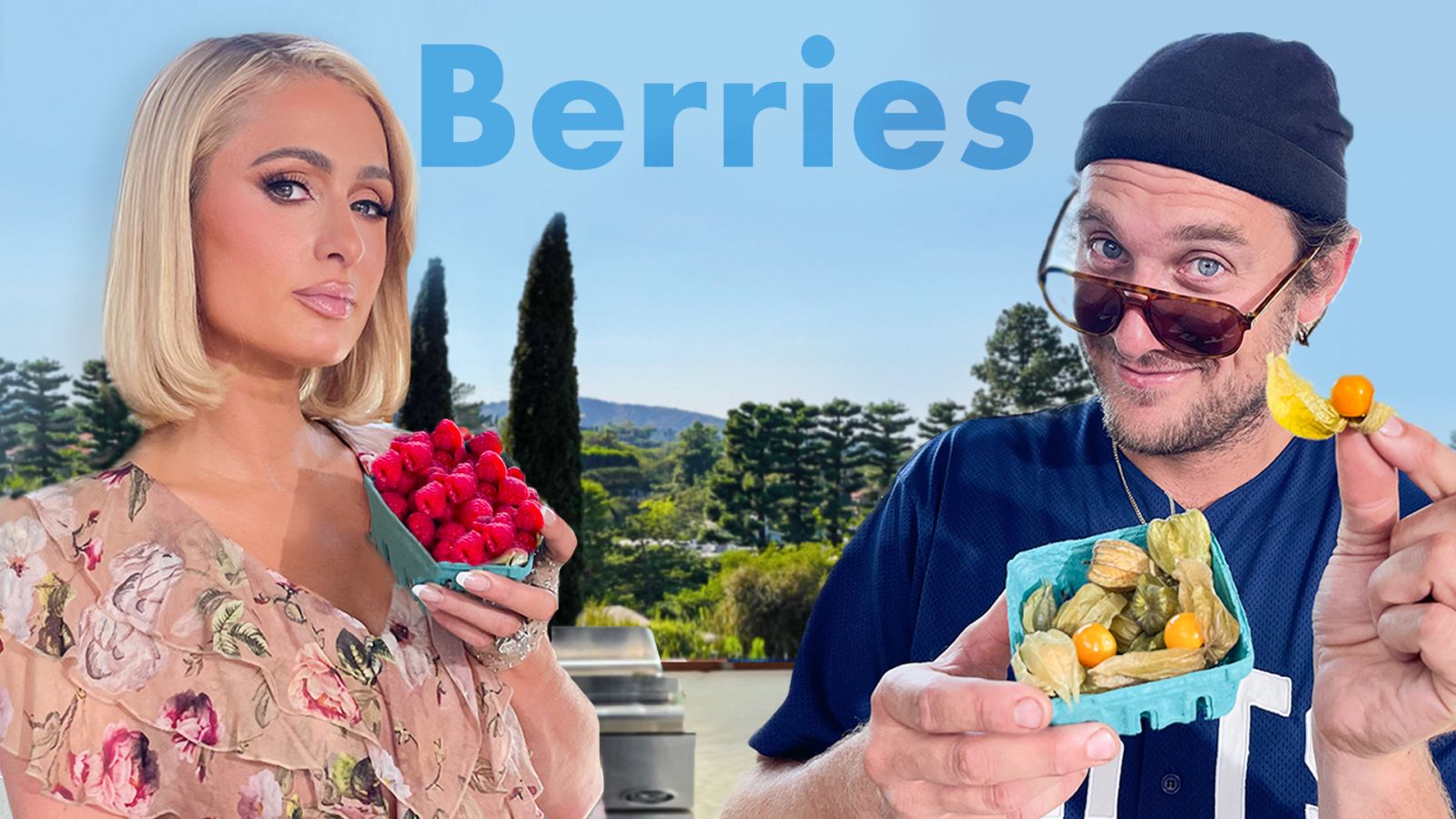 Paris Hilton & Brad Taste Berries And Make Jam