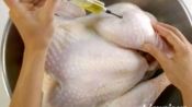 Poultry: Injecting a Turkey with Olive Oil
