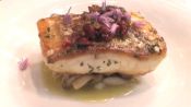 Shea Gallante Makes Black Bass with Razor Clams and Ramps