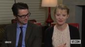 Mia Wasikowska and Matthew Goode on “Stoker”