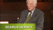 Seamus Heaney at The New Yorker Festival
