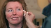 A Makeup Routine to Conceal Redness and Highlight Eyes