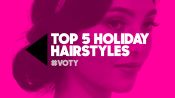 5 Holiday Hairstyles You Must Try Now