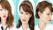 3 Simple Holiday Hairstyles