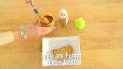 Apple Peanut Butter Toast