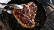 How to Make a Slow-Roasted, Twice-Fried Porterhouse Steak