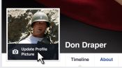 Don Draper Gets Divorced on Facebook