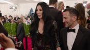 Cher and Marc Jacobs at the Met Gala 2015