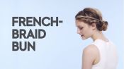 Braids With Friends: French-Braid Bun