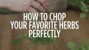 How to Chop Herbs Perfectly