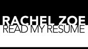 Rachel Zoe's Resume