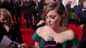Celebs Do Their Favorite Movie Impressions on the Golden Globes Red Carpet