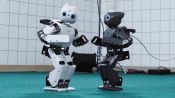 Robot Running Man Challenge