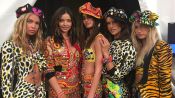 Katy Perry, Caitlyn Jenner, Cindy Crawford, and More Get Groovy at Moschino's L.A. Show