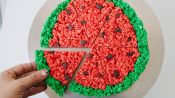How to Make Watermelon Rice Krispies