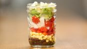 How To Make Healthy Fiesta Mason Jar Salad