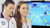 Ryan Lochte & Team USA Swimmers Play 'Mario & Sonic at The Olympic Games'