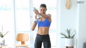 An Ultra-Effective Dumbbell Arm Workout You Can Do At Home