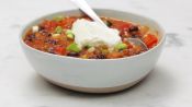 This 200-Calorie Lentil Chili Is Actually So Delicious