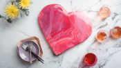 This Heart-Shaped Mirror Cake is Perfect for Valentine's Day