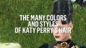 The Many Colors and Styles of Katy Perry's Hair
