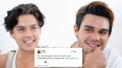 Riverdale's Cole Sprouse & KJ Apa Compete in a Compliment Battle
