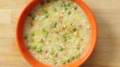 How to Make Risotto with Bacon and Peas
