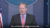 Sean Spicer’s 7 Best Moments as Press Secretary