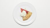 Free-form Strawberry Lime Tart with Graham Crust
