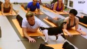 Welcome to Me-Om Yoga, Where You Do Downward Dog...While Surrounded By Adoptable Cats