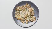 Roasted Cauliflower with Capers, Lemon, and Parmesan