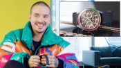 J Balvin’s Jewelry Collection Has a Sick Diamond Spinner Necklace