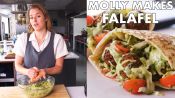 Molly Makes Fresh Herb Falafel
