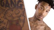 21 Savage on His Extremely Painful Head Tattoos