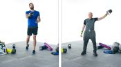 60 People Try A Kettlebell Swing