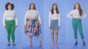 Women Sizes 0 Through 28 Try on the Same Crop Top