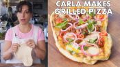 Carla Makes Grilled Pizza