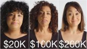 Women of Different Salaries on Anxiety about Money