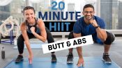 20-Minute HIIT Butt & Abs Workout